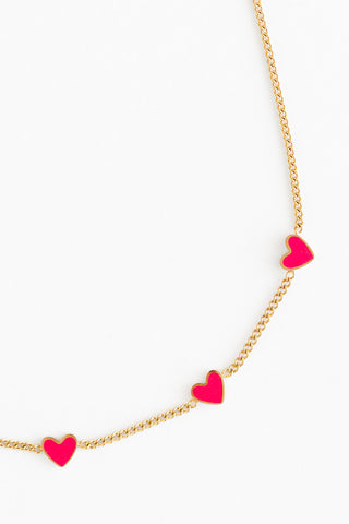 Neon Heart Necklace