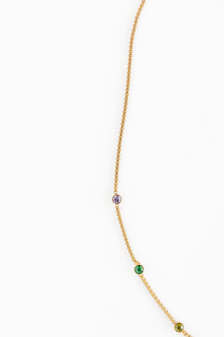 Rainbow Gem Necklace