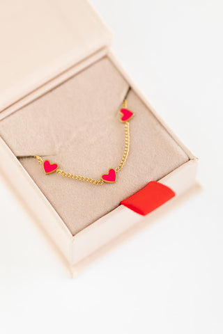 Neon Heart Necklace